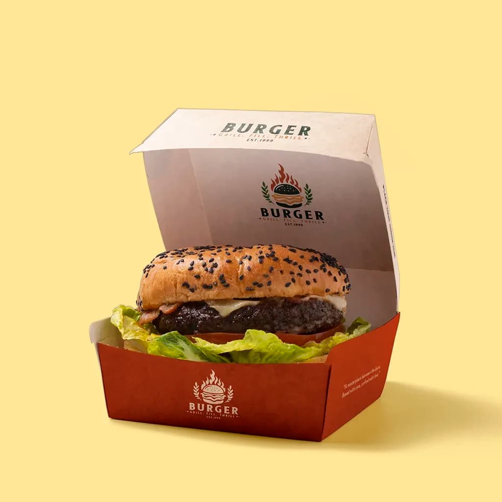 Custom Hamburger Boxes