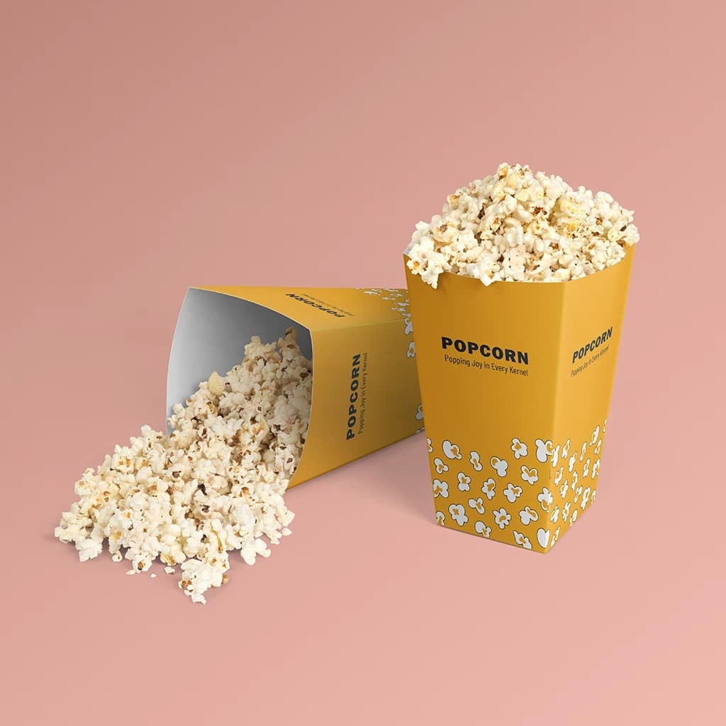 Custom Printed Popcorn Boxes