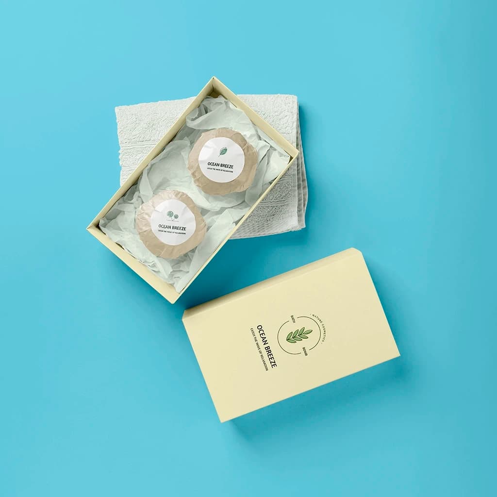 Custom Bath Bomb Boxes