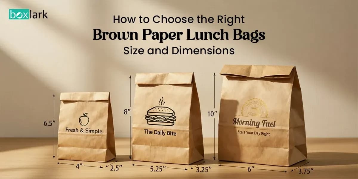 How to Choose the Right Brown Paper Lunch Bags Size and Dimensions