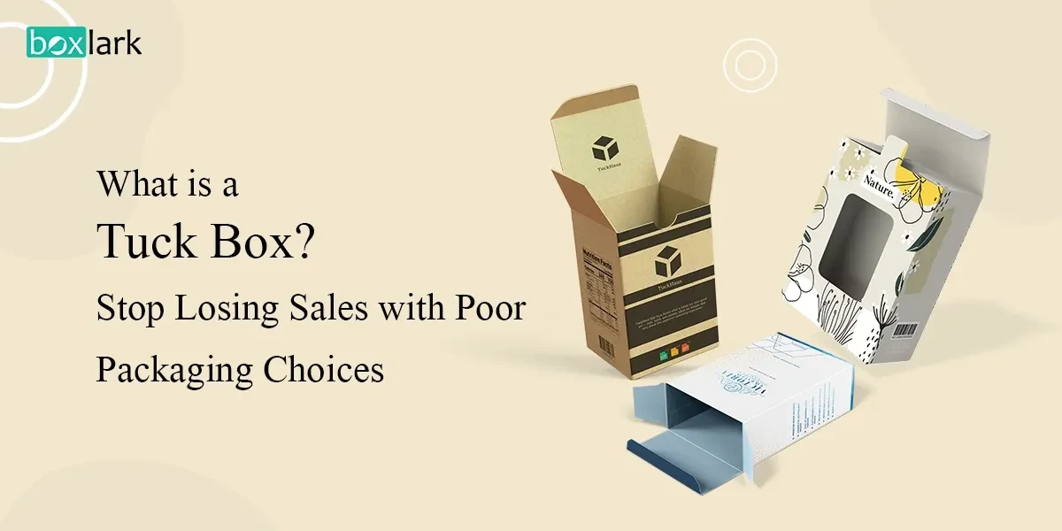 What is a Tuck Box Stop Losing Sales with Poor Packaging Choices