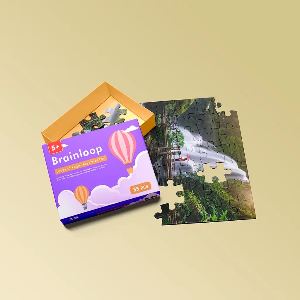 Custom Puzzle Packaging Boxes