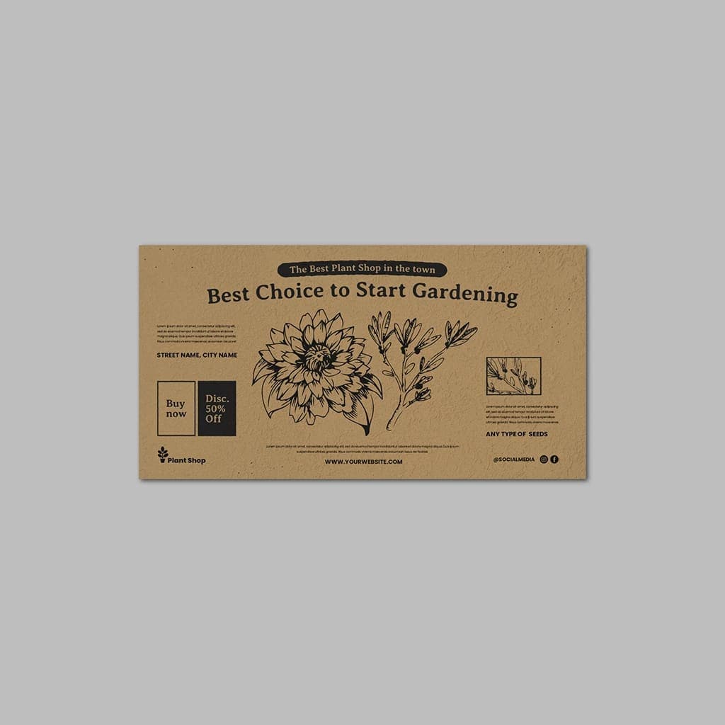 Custom Printed Kraft Paper